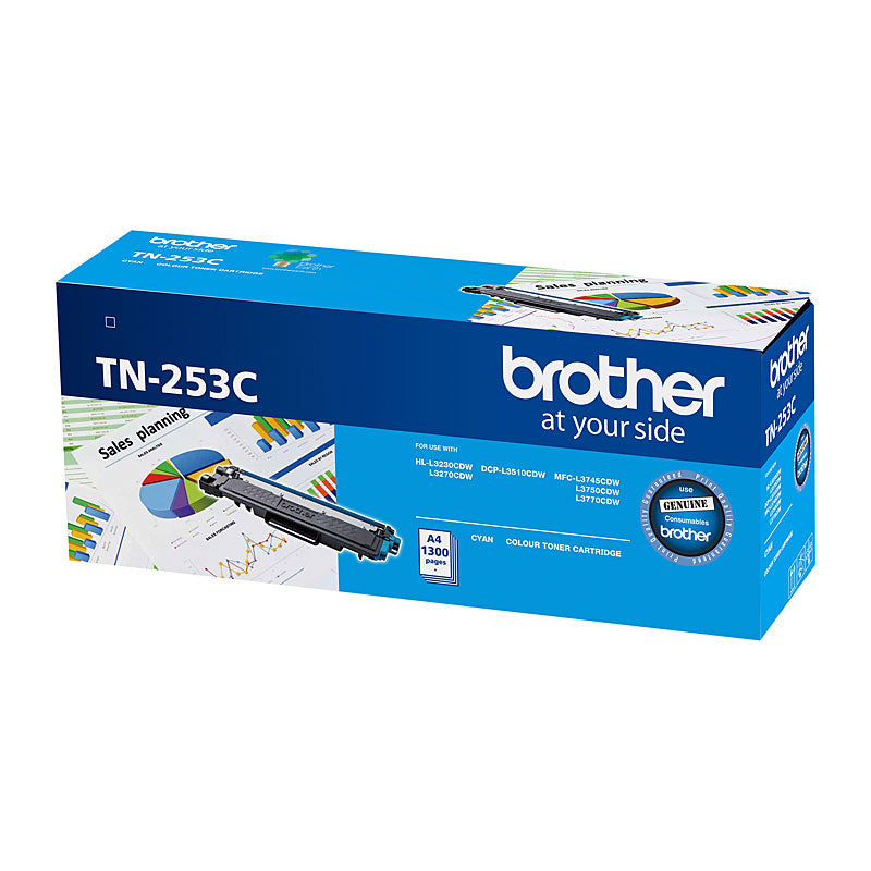 Brother Cyan Toner MFC-3745CDW/3750CDW/3770CDW / HL-3230CDW/3270CDW - 1.3K