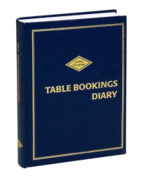 Diary Zions A4 2 Ptd Table Booking Blue