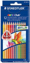 Pencil Coloured Staedtler Triplus Slim's 12's (PK)
