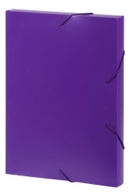 Document Box Marbig A4 Purple