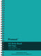 NOTEBOOK PROTEXT A5 PP TWIN WIRE 200PG AQUA EACH