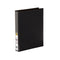 BINDER INSERT MARBIG A4 CLEARVIEW 2 D-RING 25MM BLACK