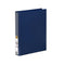 BINDER INSERT MARBIG A4 CLEARVIEW 2 D-RING 25MM BLUE