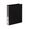 BINDER INSERT MARBIG A4 CLEARVIEW 2 D-RING 38MM BLACK