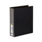 BINDER INSERT MARBIG A4 CLEARVIEW 2 D-RING 50MM BLACK