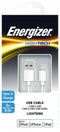 Sp - Cable Energizer 2m Lightning Tape White