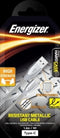 Cable Energizer 1.2m Type 2.0 Alu-steel Box Silver