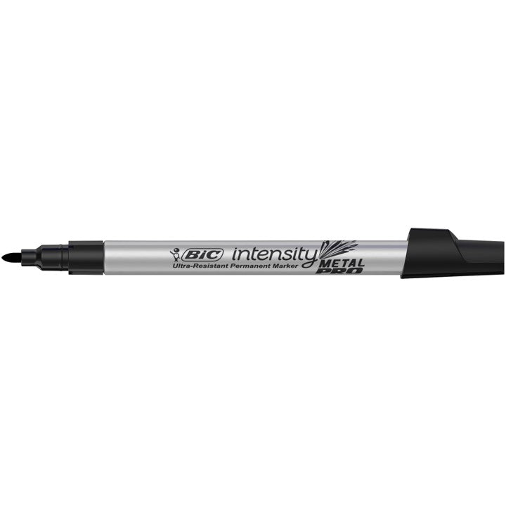 PERMANENT MARKER BIC INTENSITY METAL PRO 2.2MM BULLET TIP BLACK PG BX1