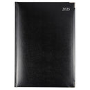 DIARY 2023 DEBDEN 149.B99 A4 MANAGEMENT BONDED LEATHER DTP BLACK