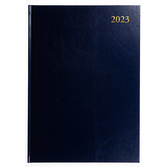 DIARY 2023 COLLINS ESSA41.60 A4 ESSENTIAL DTP BLUE