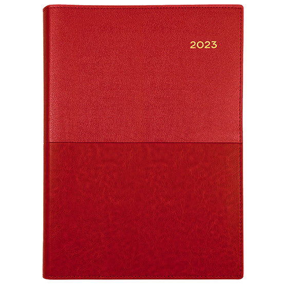 DIARY 2023 COLLINS 345.V15 A4 VANESSA WTV RED