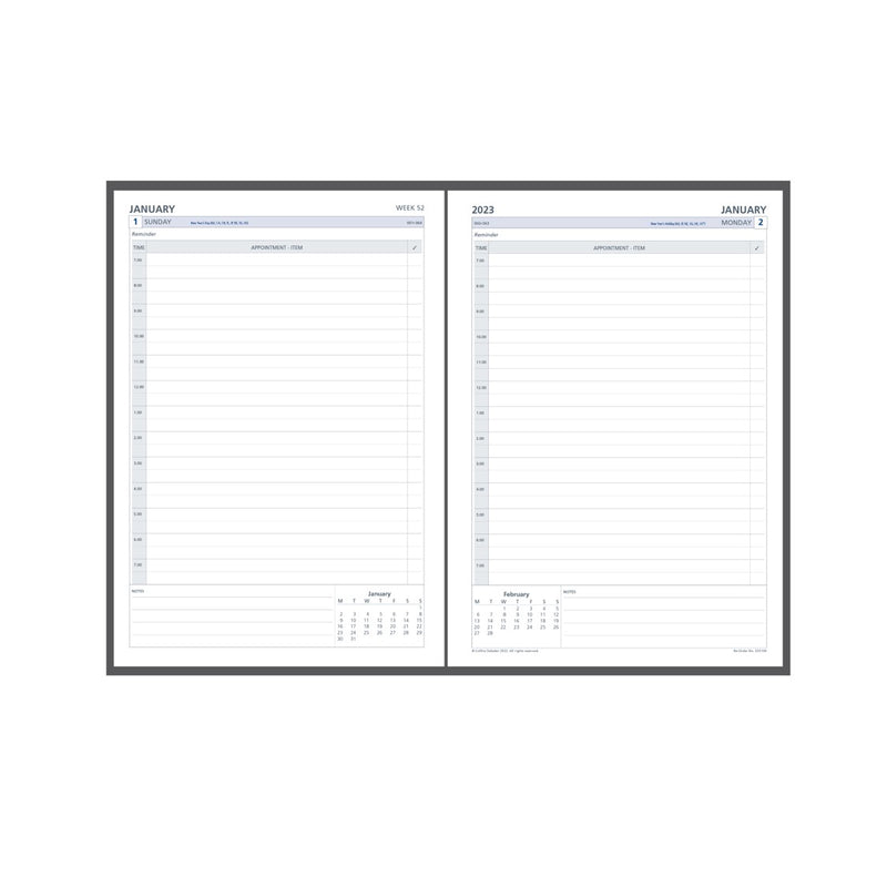 DAYPLANNER REFILL 2023 COLLINS EX5100 A4 EXECUTIVE 4 RING DTP
