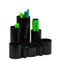 DESK TIDY ITALPLAST GREENR RECYCLED BLACK PEN HOLDER