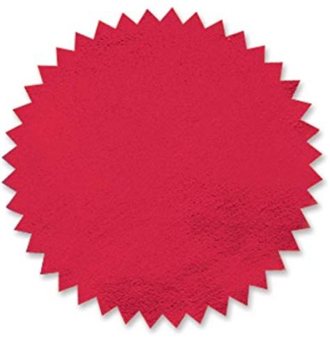 Embossing Foil Red 50mm Pkt 60