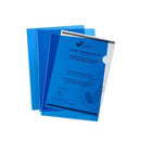Letter File A4 Marbig Ultra PP Blue Pack 10