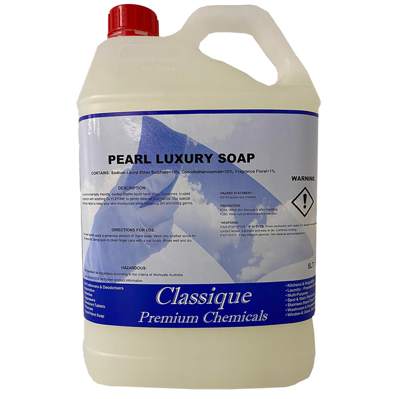 HAND WASH LIQUID PEARL LUXURY 5LTR