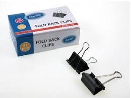 FOLDBACK CLIPS BANTEX 50MM BX12 – Stationery R Us