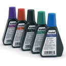Refill Ink for Pre-Inked Stamps 20ml  for use on paper and permeable surface- Ink Colour : Black