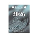 DESK CALENDAR REFILL 2026 COLLINS DCRT 76X102MM TOP PUNCH