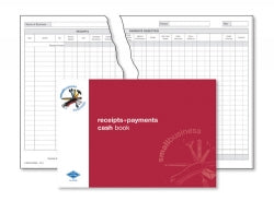 RECEIPTS & PAYMENTS CASH BOOK A4 SMALL BUSINESS