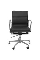 Medium Back Meeting or Executive Chair -  Black PU