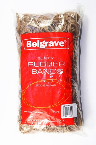 Rubber Bands Belgave 500gm Bag No.35