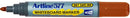 MARKER WHITEBOARD ARTLINE 577 3MM BULLET NIB BROWN BX12