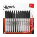 Products MARKER SHARPIE PERMANENT FINE 1.0MM BLACK PKT8