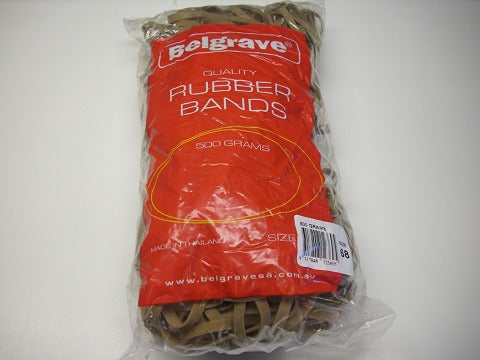 Rubber Bands Belgrave 500 Gram No 68