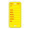 Poly Key Tags - yellow Box 250