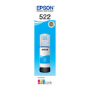 Epson T522 Cyan EcoTank Bottle