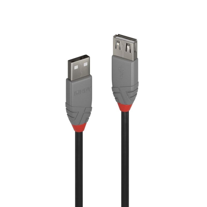 Lindy 3m USB2 A Ext Cable AL