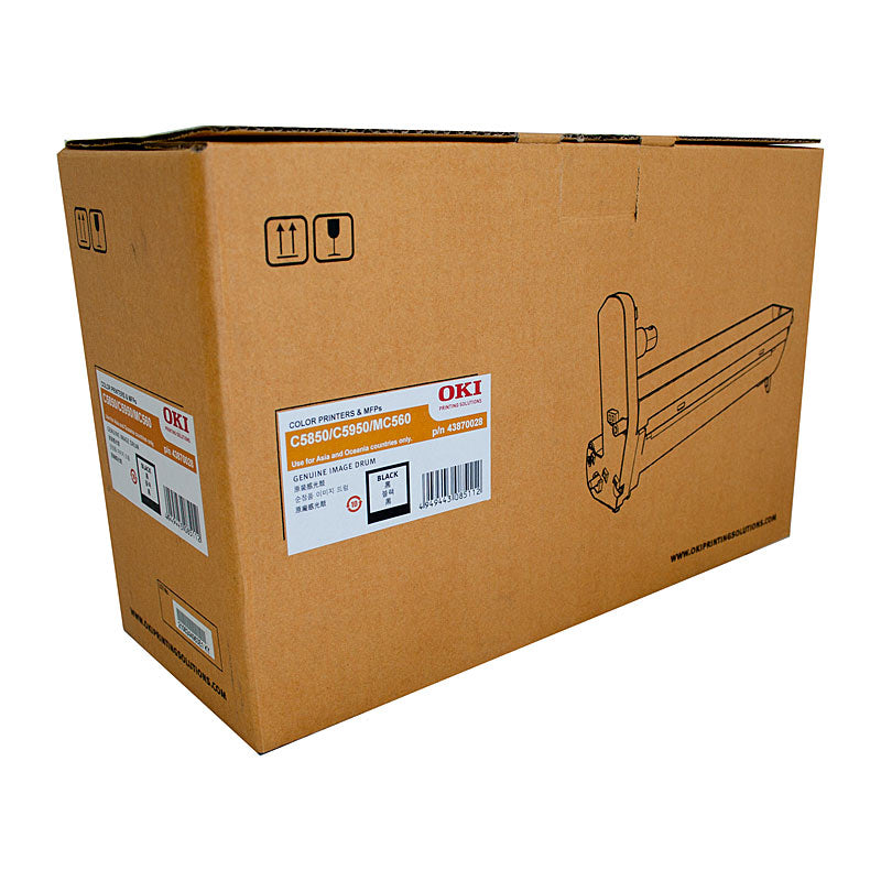 Oki C58/5950 Black Drum Unit