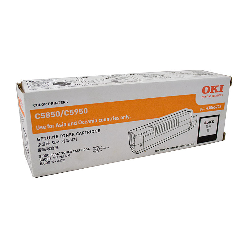 Oki C58/5950 Black Toner