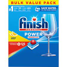Finish Power Sparkle Dishwashing Tablet 125 Pk