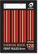 EXERCISE BOOK OLYMPIC A4 8MM RULED 128PG