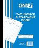 INVOICE/STATEMENT BOOK GNS 570 10X8 DUPLICATE 100LF