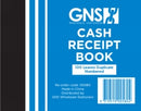CASH RECEIPT BOOK GNS 580 5X4 DUPLICATE 100LF