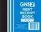 RENT RECEIPT BOOK GNS 585 5X4 DUPLICATE 100LF