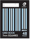 GRID BOOK OLYMPIC 225X175MM 10MM GRID 48PG