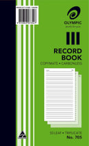 Record Book Olympic 705 Trip C/less 8x5 (PK10)