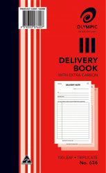 Delivery Book Olympic 636 Trip 8x5 100lf (PK10)