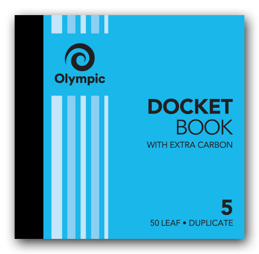 Docket Book Olympic No.5 Dup 120x125 (PK20)