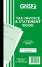 INVOICE/STATEMENT BOOK GNS 9572 8X5 DUPLICATE CARBONLESS 50LF