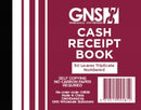 CASH RECEIPT BOOK GNS 9581 5X4 TRIPLICATE CARBONLESS 50LF