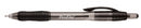 PEN PAPERMATE BP PROFILE RETRACTABLE MED 1.0MM BLACK BX12