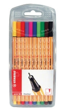 PEN STABILO FIBRE TIP POINT 88 0.4 PK10