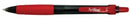 PEN ARTLINE BP 8410 RETRACT MED RED