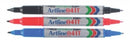 MARKER ARTLINE 041T TWIN TIP BLACK