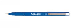 PEN FINELINER ARTLINE 200 0.4MM FINE BLUE
